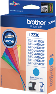 Brother LC-223C cyaan