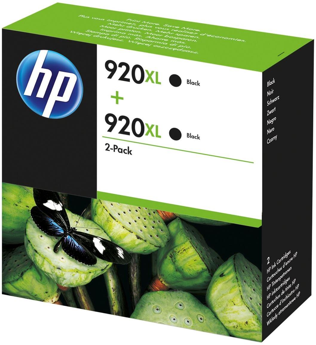 HP 920XL 2-pack zwart