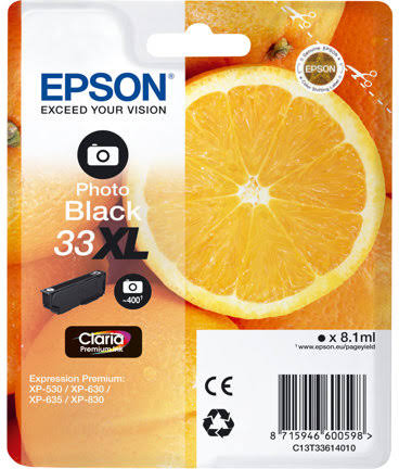 Epson 33XL foto zwart