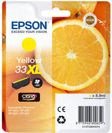 Epson 33XL geel