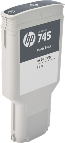 HP 745 mat zwart