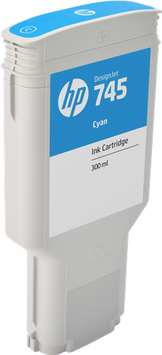 HP 745 cyaan