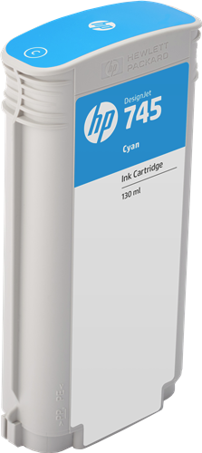 HP 745 cyaan