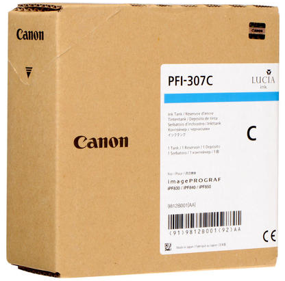 Canon PFI-307 cyaan