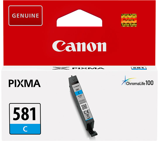 Canon CLI-581 cyaan