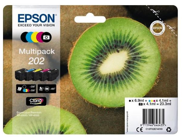 Epson 202 zwart en kleur