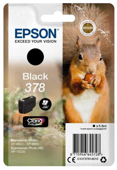 Epson 378 zwart