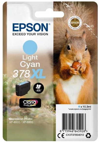 Epson 378XL licht cyaan