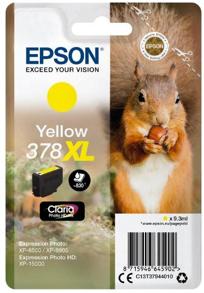 Epson 378XL geel