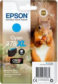 Epson 378XL cyaan