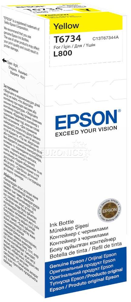 Epson T6734 geel