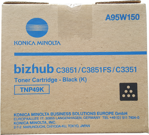 Konica Minolta TNP-49BK zwart