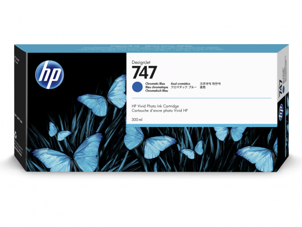 HP 747 blauw