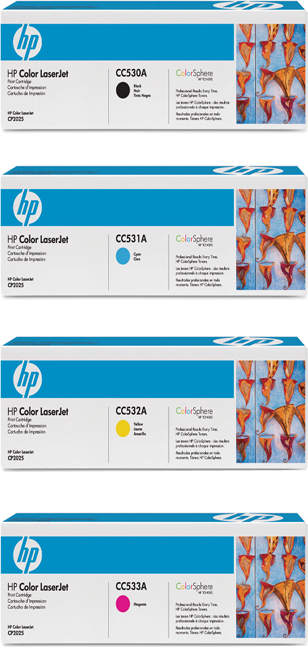 HP 304A Multipack 4-Pack zwart en kleur