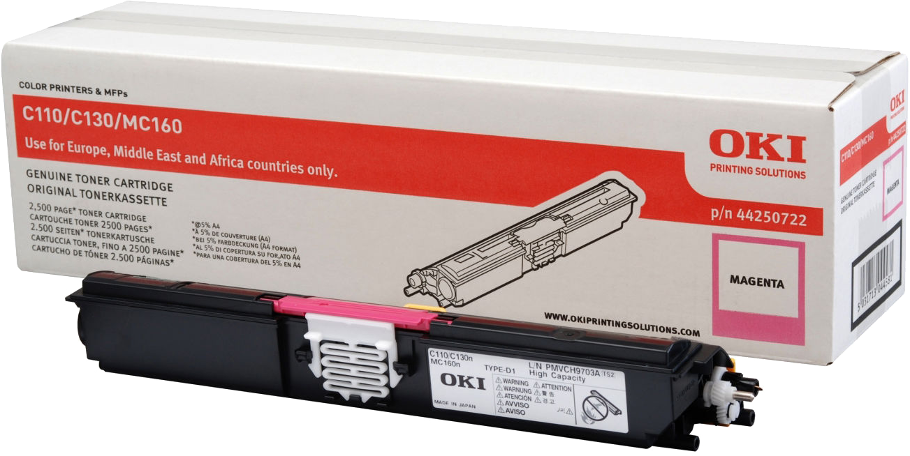 Oki C110/C130/MC160 HC Toner magenta