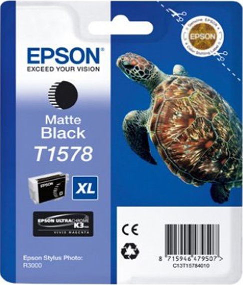 Epson T1578 mat zwart