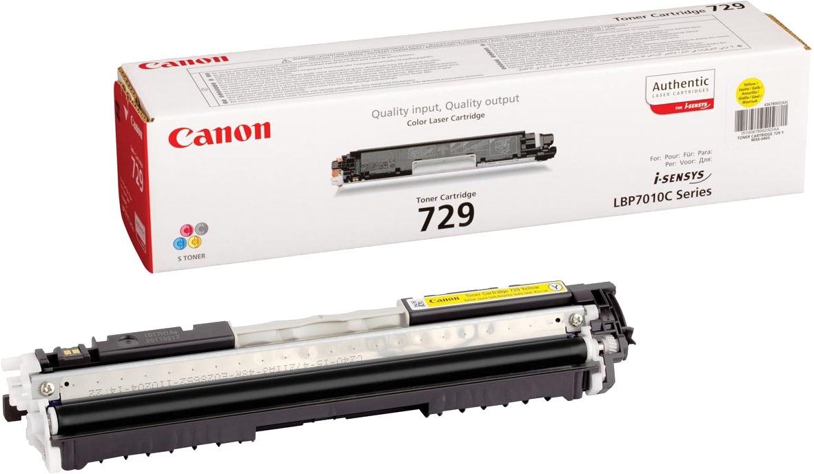 Canon 729-Y geel