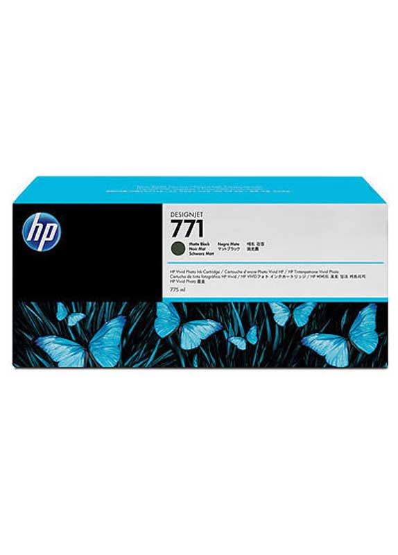 HP 771 3-pack mat zwart