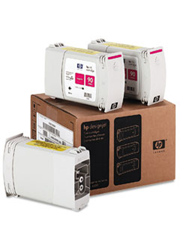 HP 90 3-pack magenta