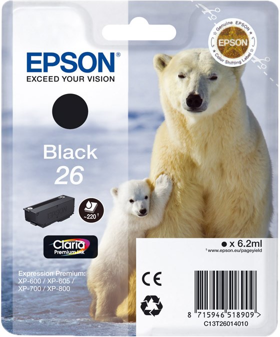 Epson 26 zwart