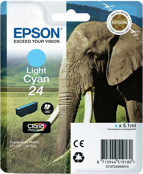 Epson 24 licht cyaan