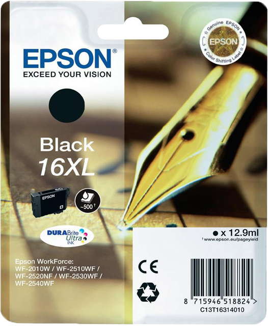 Epson 16XL zwart