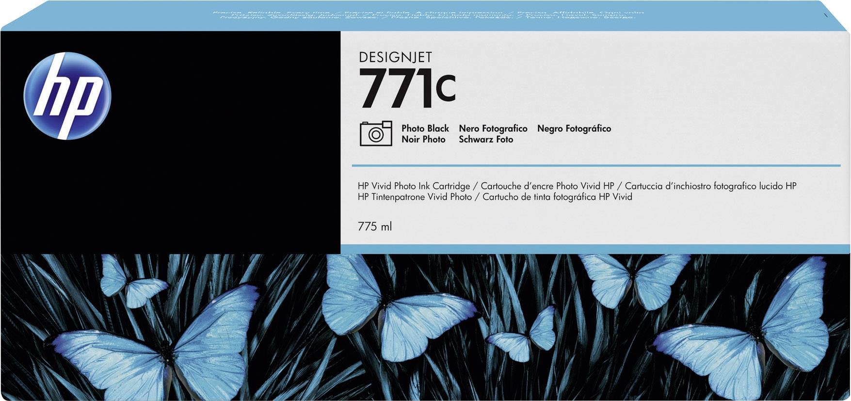 HP 771c foto zwart