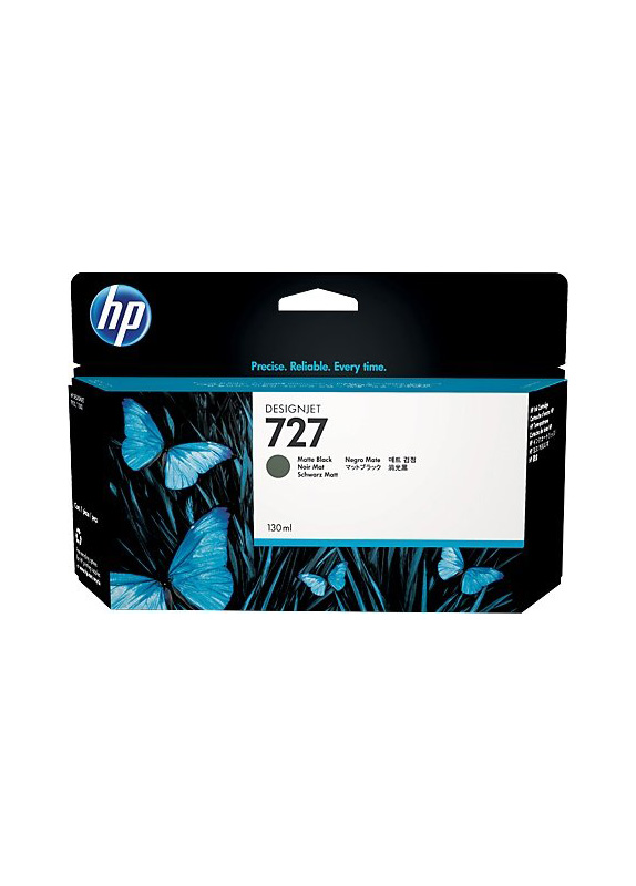 HP 727 Dubblepack mat zwart