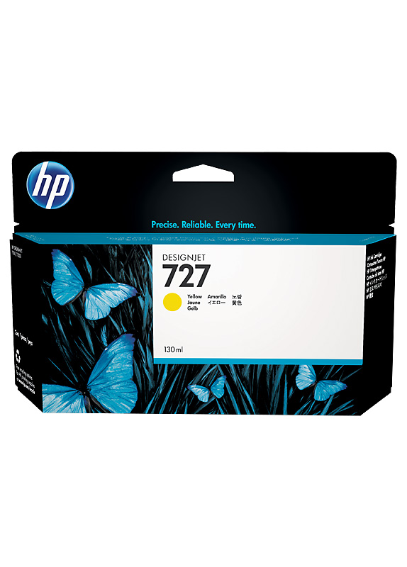 HP 727 Dubblepack geel